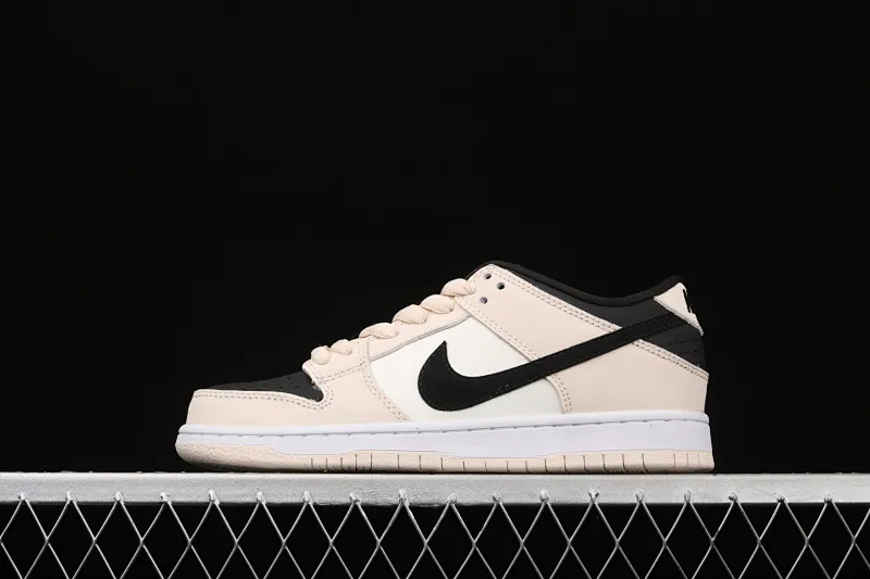 All categories Nk SB Dunk series Nk SB Dunk Low low-top sneakers Nk SB Dunk Low milk tea color first layer casual skateboard shoes 854866-800